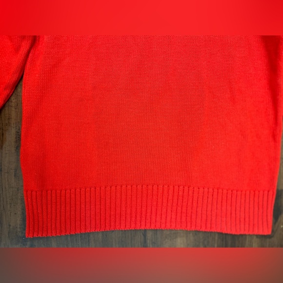Helly Hansen Vintage Crewneck Sweater Size XL Red Winter Ski Made In USA Hip EUC - Picture 2 of 16